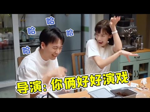 郭麒麟金晨片场尬舞，俩人对戏就像在说相声，导演：能不能好好演戏#郭麒麟 #金晨 #平凡之路