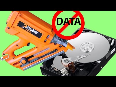 3 Easy Ways to Destroy Your DATA!