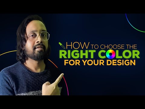 How To Choose Right Color For Your Design (2 Easy Technique) | Graphic Design Tutorial