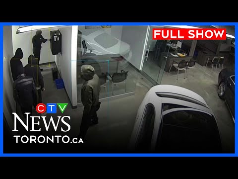 $2M worth of luxury cars stolen from Oakville dealership | CTV News Toronto at Six for Jan.12 2026