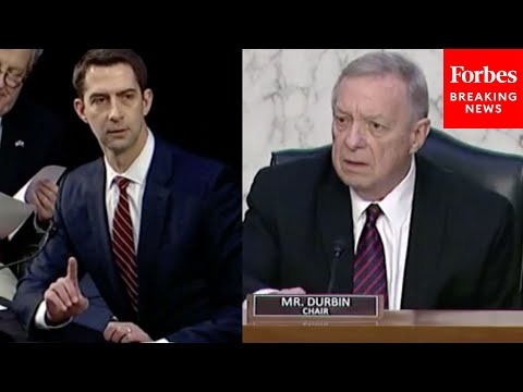 'How Can That Possibly Be Fair?': Sparks Fly Between Cotton, Durbin During Senate Hearing