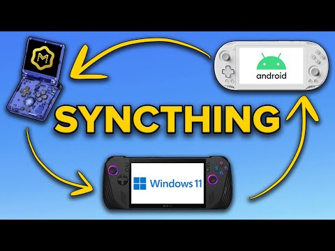 Syncthing Guide for Handhelds! (Windows/Linux/Android) (RetroArch/Dolphin/PS2/PPSSPP & More!)