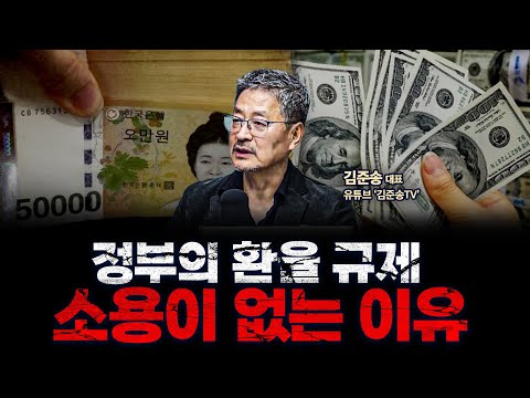 환율에 놀란 정부, 생각대로 안되는 이유는? | 김준송TV 김준송 대표 [인뎁스60]
