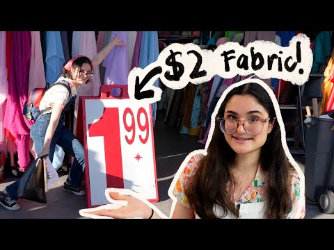 How to Buy Fabric for Cheap - A Beginner's Guide to shopping in the LA Fashion District