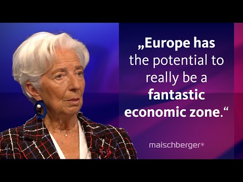 Christine Lagarde, President of the European Central Bank – full interview in English | maischberger