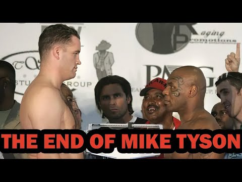 Mike Tyson vs Kevin McBride. Tyson loses and retires from boxing. Full Fight.