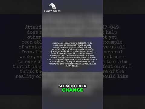 SCP-049 might actually want to help... #scp #scpexplained #scplore #lore #story #podcast #scp049