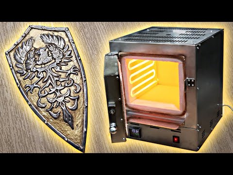 Литье щита из алюминия на балконе в новую экономичную печь на 220 вольт