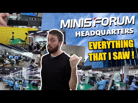 I Visited Minisforum HQ... And Here is Everything I Saw
