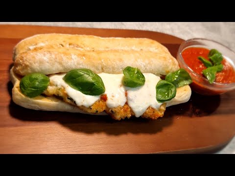 CHICKEN PARM SANDWICH  #shorts