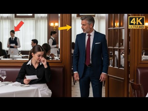 Billionaire CEO Walks Into His Own Restaurant and Finds a Waitress in Tears, But What Follows Is.