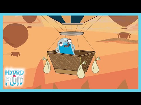 Hot Air Balloon Ride - Hydro And Fluid | Cartoons for Kids | WildBrain Action Arena