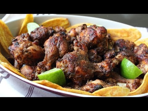 Jerk Chicken Wings - Spicy Jamaican Jerk Hot Wings Recipe