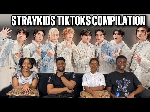 Our Reaction To STRAYKIDS TIKTOKS COMPILATION.