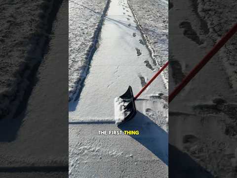 Do This To Keep Your Sidewalks And Driveway Clear #MortonSalt #ActionMeltElite #MortonPartner