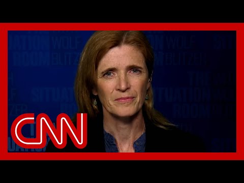 Samantha Power describes 'devastating' humanitarian situation in Gaza