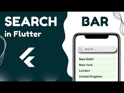 Flutter Search Bar