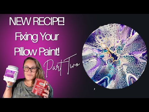 #490 New Recipe For Your Bloom Pillow Paint! #art 