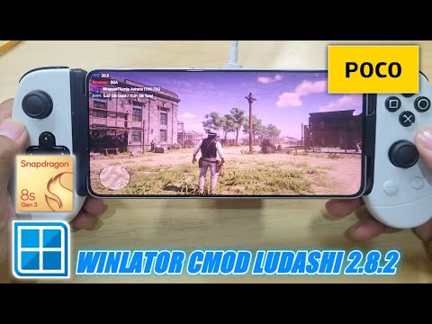 RDR 2 WINLATOR LUDASHI POCO F6 TEST ON CITY