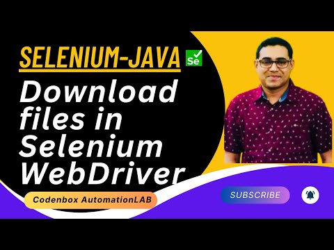 Session 26: Master Selenium -Java | How to Download any File using Selenium  🚀