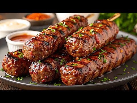 A Turkish chef shares the secret to incredibly juicy ground meat! Simply amazing!