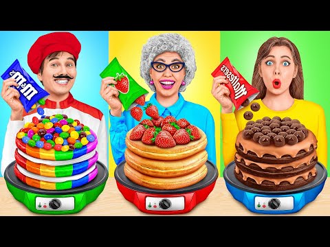 Me vs Grandma Cooking Challenge | Kitchen War by Trend DO Challenge