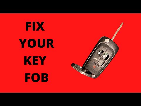 How to replace Key FOB buttons | Chevy Cruze
