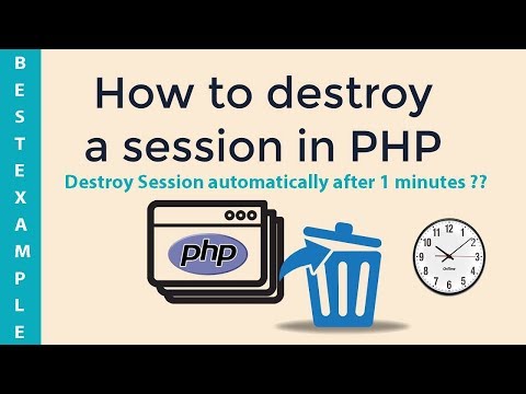 🔴 Destroy Session automatically after 1 minutes in PHP  🔥🔥