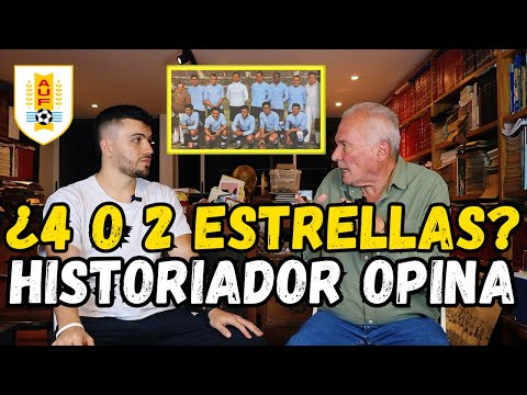 HISTORIADOR SORPRENDE CON SU RESPUESTA ¿URUGUAY TIENE 2 O 4 ESTRELLAS?