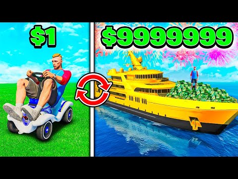 ARM zu REICH Tauschen in 24 STUNDEN in GTA 5 RP!