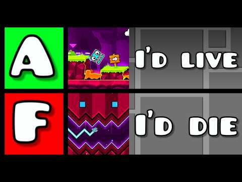 Ranking RobTop Levels By How Well I Would Do IRL