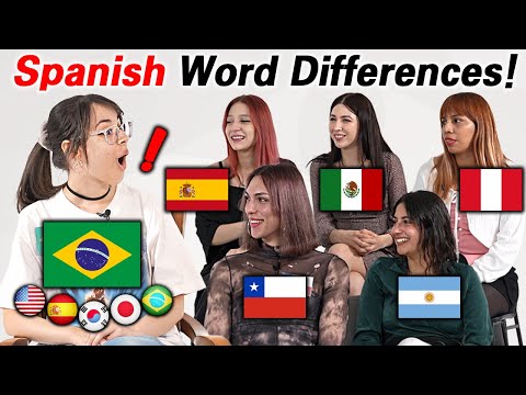 Portuguese VS Spanish! l Brazilian Polyglots Was Shocked by Spanish Slang Differences!