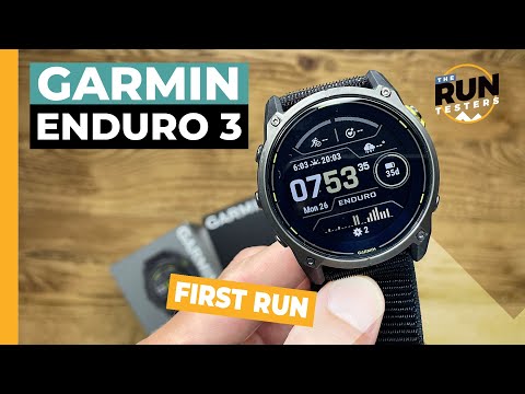 Garmin Enduro 3 First Run: Garmin's ultra endurance running watch adds even more staying power