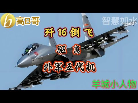 羊城小人物 殲16倒飛驅離外軍五代機［智慧人的圈子］