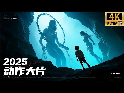 2025动作大片，五岁男孩被抓入监狱，却意外获得美女传授绝世武功！#于文文 #电视剧 #奇遇 #反转 #movie #李连杰 #甄子丹 #吴京