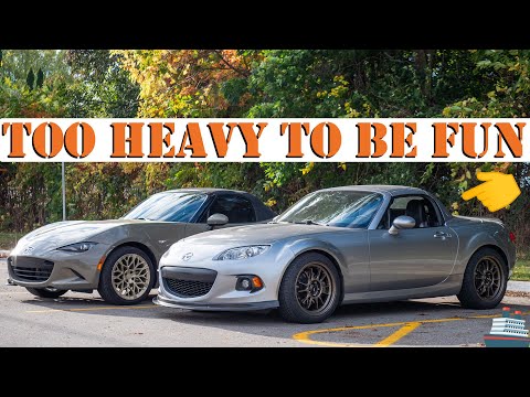 I drove the heavy Miata😤 [ND3 owner's thoughts on the NC2 Miata]