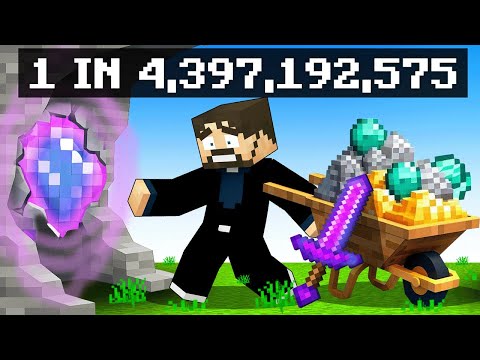I Added a 1 in 4,397,575 Ore in Minecraft