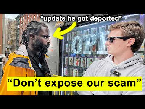 I Confronted Dangerous Migrant Scammers in NYC | Canal Street
