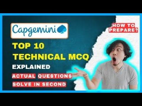 Top 10 Capgemini Technical Assessment Questions 2025