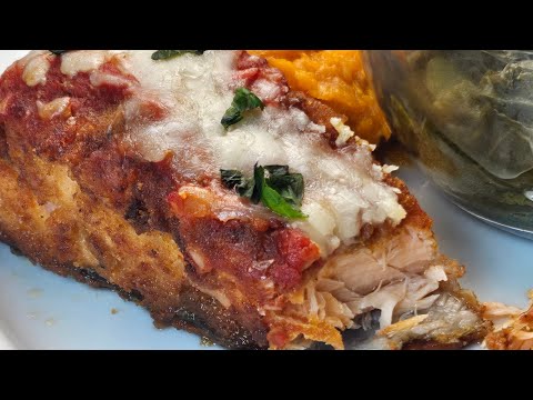 Delicious Parmesan salmon!