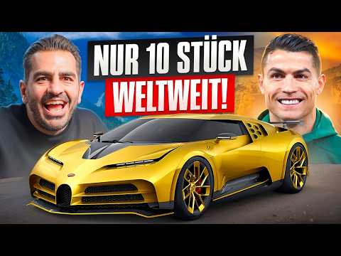 🤯 Bugatti Bolide & Centodieci❗️I was allowed to start THE rarest❗️Cristiano Ronaldo❓HamidMossadegh