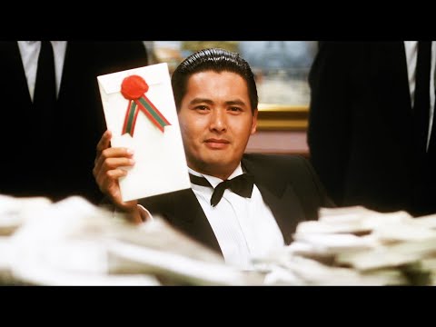 周润发气场最炸裂的电影，据说是随意发挥，却成为全剧最经典，这演技绝了！