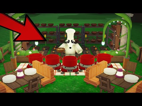 I BUILT A RESTAURANT in 99 NIGHTS IN THE FOREST ROBLOX