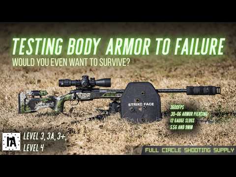NIJ Testing Level IIIA, III+, & Level IV Body Armor - Trying to Defeat Immediate Action Armor