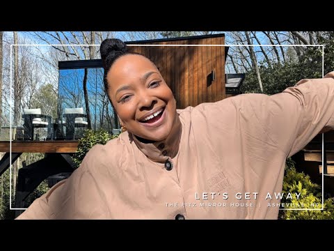 Let's Stay At A Mirrored House in Asheville, NC + Restaurants and Shopping Haul