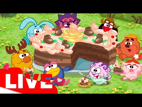 🔴 ПРЯМОЙ ЭФИР! LIVE Смешарики 2D. Выходные со смешариками