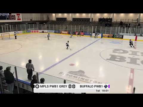 Bloomington PeeWee Showdown Game 1 — MPLS PWB1 Grey @ Buffalo PWB1