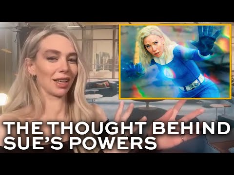 FANTASTIC FOUR's Vanessa Kirby wanted to make Sue Storm's powers make sense