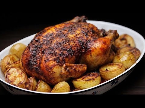 😋How to cook juicy chicken in the oven. I learned this trick at a restaurant! Dinner in 10 minutes.