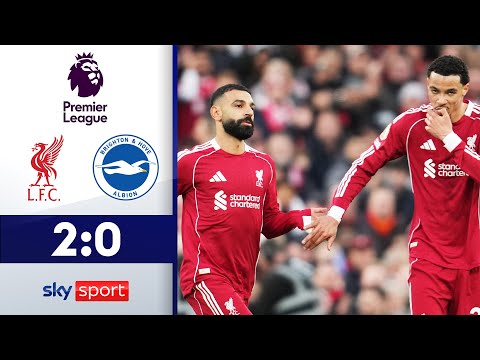 Salah Assist & Ekitike Doppelpack! | FC Liverpool - Brighton & Hove Albion | Highlights EPL